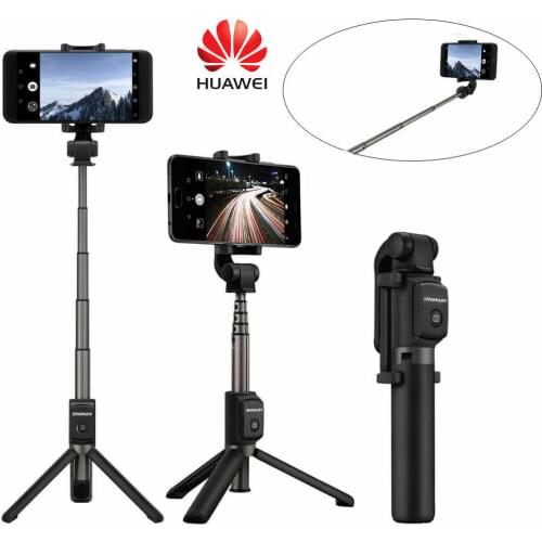 Original Huawei Honor AF15 Bluetooth Selfie Stick Tripod Portable Wireless Control Monopod Handheld for iOS/Huawei/Xiaomi Phone