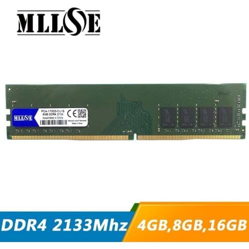 MLLSE DDR4 4GB 8GB 16GB PC4-17000P RAM Memory 2133mhz 2133 mhz DDR4 4G 8G 16G Desktop PC motherboard Computer Memoria SODIMM