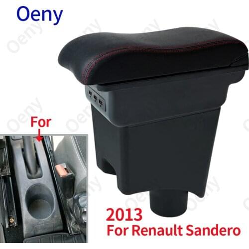 For Renault Sandero Logan 2 Armrest For Nissan Almera G15 Car Armrest box For Lada LARGUS Storage box car accessories Interior
