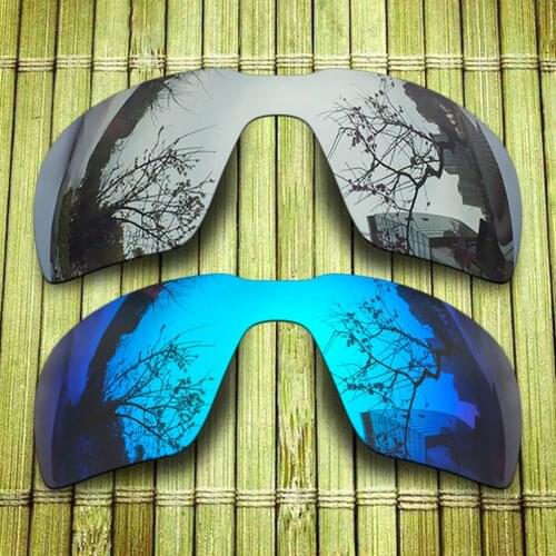 Polarized Replacement Lense For-Oakley Probation Sunglasses Frame - Chrome & Blue Combine Options