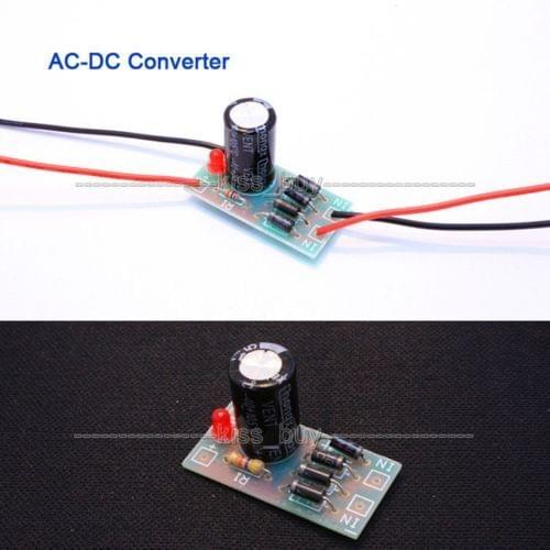 AC-DC POWER Converter AC 6V/12V/24V to 12V 1A DC Full-bridge Rectifier Filter Power Supply Module AC TO DC