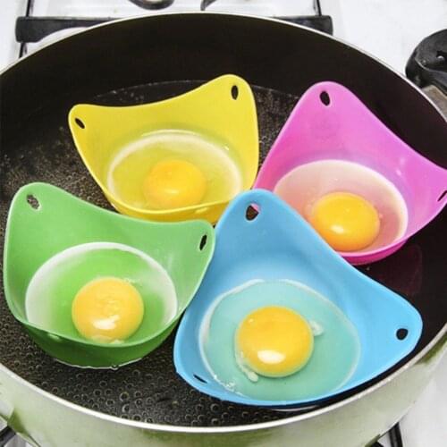 Silicone Egg Poacher Poaching Pods Pan Mould Kitchen Cooking Tool Accessory Cocina Gadget Accesorios De Cocina free shipping