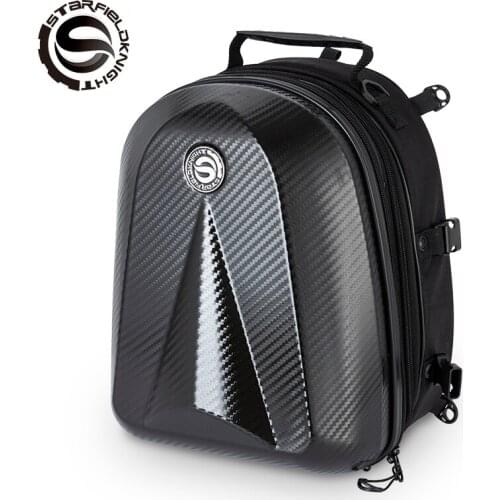 Motorcycle Rear Seat bag Waterproof Tail Bag Moto Riding Backpack Motorbike Back Seat Bag Kit Travel Bag Luggage Knight backpack