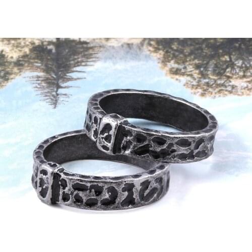 TV Series A Rings Outlander Themed Retro Knot Alloy Badge Round Finger Rings For Women Men Fans Jewelry Gift