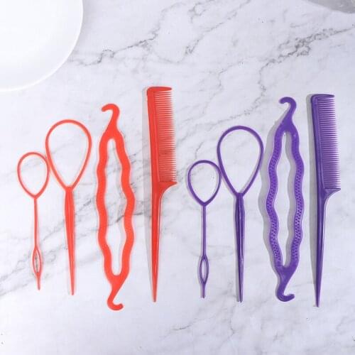 Hair Pull Needle Ponytail Hair Braider Creator Loop Styling Tail Styling Tools Hair Pins Hair Stick Pin Chopsticks Accessories