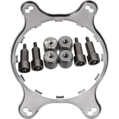 Replacement Metal CPU Fan Bracket Heatsink Accessories Radiator Mount Back Plate Computer For AM4