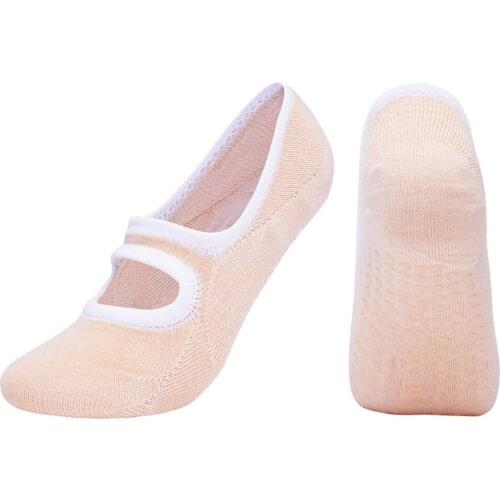 Women High Quality Yoga Socks Anti-Slip Quick-Dry Pilates Ballet Plus Size Socks Good Grip For Female Cotton Socks