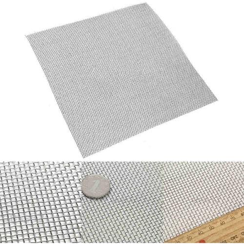 1pcs 30*30cm Stainless Steel 10 Mesh Filtration Wire Cloth Screen Filter