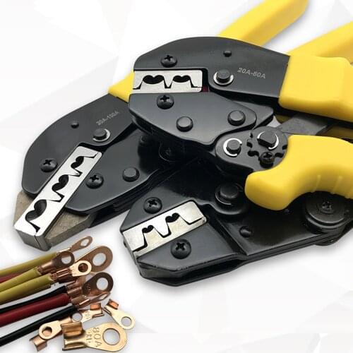 2.5-16MM2 Copper plug connector Tabs Terminals Crimper Professional Crimping Tool for copper Connector