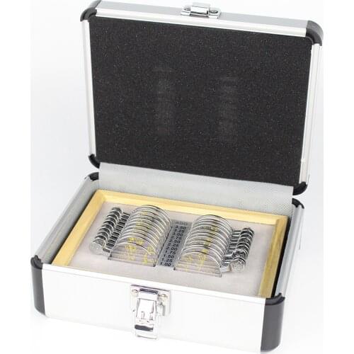 22 pcs Opthalmic Progressive Trial Lens Set Optical Trial Case