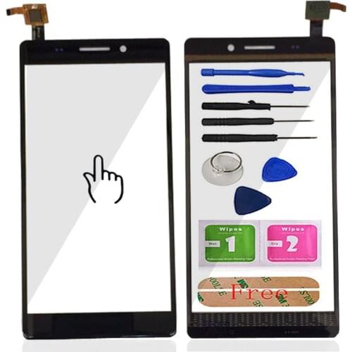5.5'' Mobile For Highscreen Spade Touch Screen Glass Front Outer Glass Digitizer Panel Lens Sensor Flex Cable Tools Adhesive