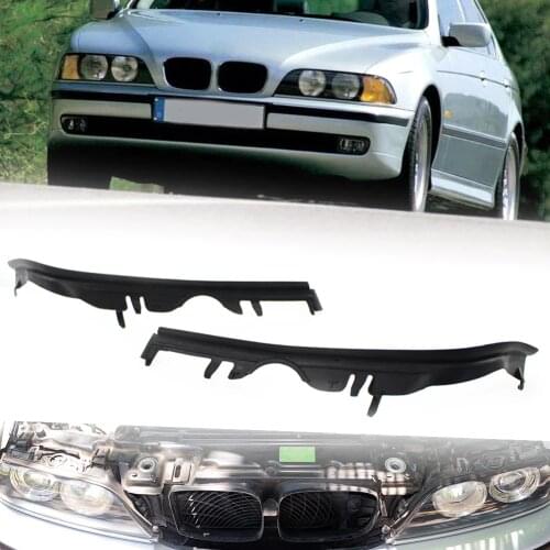 Car Headlight Lens Shell Cover Headlight Lens Gasket Rubber Seal for BMW E39 5 Series 63126908405 63126908406