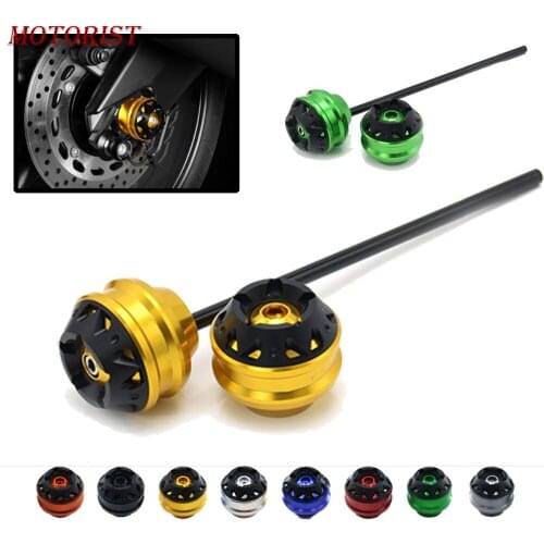 Free shipping for Ducati 999 2003-2006 CNC Modified Motorcycle Front and rear wheels drop ball / shock absorber