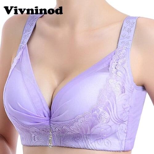 No Rims Sexy Lingeries Women bras Silk protein thin section plus size 105 46BCD Womens Underwear Wire Free Womens Push Up Bras