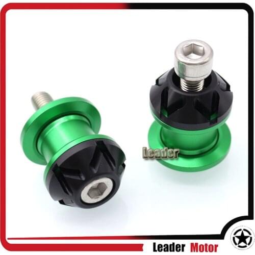 For KAWASAKI Versys 650 KLE 650 Versys 1000 KLE 1000 Motorcycle Accessories Swingarm Spools stand screws Slider 10MM 7 Colors