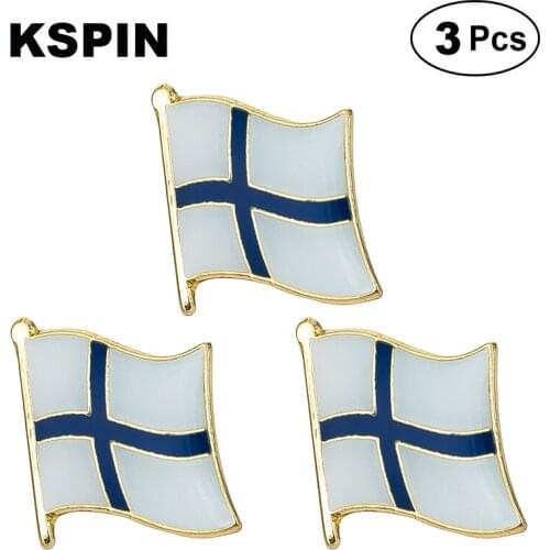Finland Lapel Pin Brooches Pins Flag badge Brooch Badges