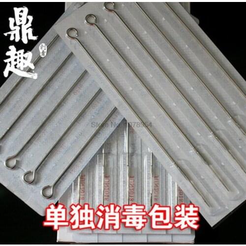 By ems or dhl 50sets 100pcs/set Box Of 3RL Round Liner Premade Sterilized Tattoo Needles Supply tool sets