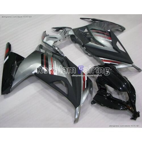Cowling For Kawasaki Ninja EX 300R Fairing Kit 2013-2016 Black Silver Red EX300 Ninja EX 300 13-16 (Injection molding)
