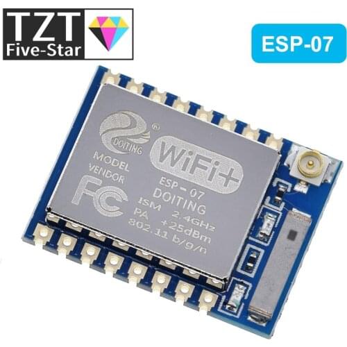 TZT New version ESP-07 ESP8266 WiFi REMOTE Serial Transceiver wireless Module ESP-07 UNO ROBOT COMPONENT