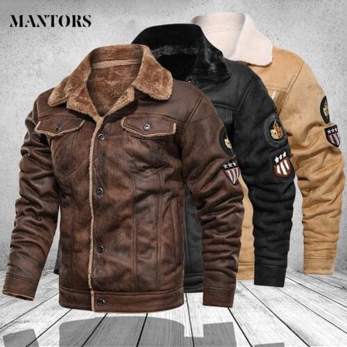 Mens Leather Jackets Motorcycle Fashion Stand Collar Zipper Pockets Male Vintage PU Coats Biker Faux Leather Fashion Outerwear