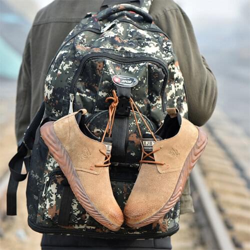 Mens Steel Toe Work Safety Shoes Casual Breathable Outdoor Sneakers Puncture Proof Boots Comfortable Industrial Shoes for Men