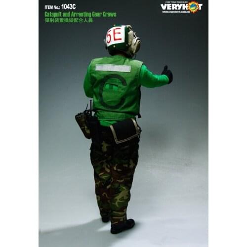 Very Hot US NAVY FLIGHT DECK CREW Catapult and Arresting Gear Grews Set 1/6(NO BODY & HEAD)