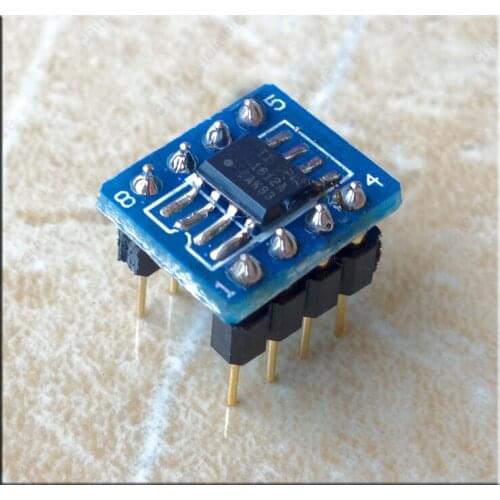 OPA1612 OPAMP Dual Operational Amplifier SOP8 TO DIP Adapter OPAMP DAC Headphone Amplifier Preamp MUSES02 8920 LME49720 OPA2604