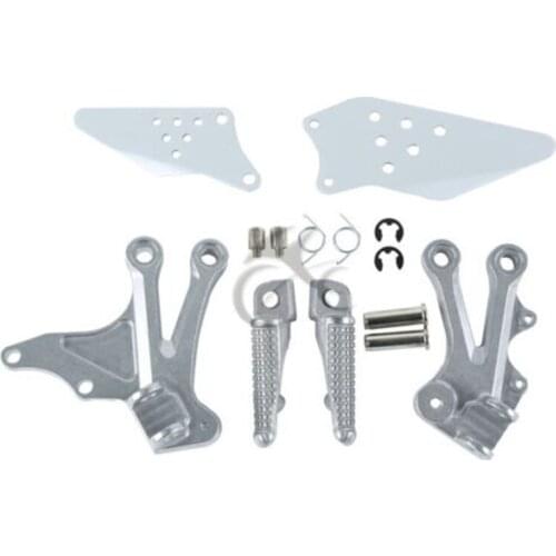 Motorcycle Front Footrest Foot Pegs For KAWASAKI ZX10R 2004-2005 Motor Parts Footpeg