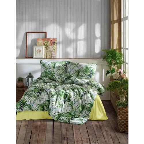 100% Cotton Duvet Cover Set Made in Turkey Easy to Use Different Colors Queen Size