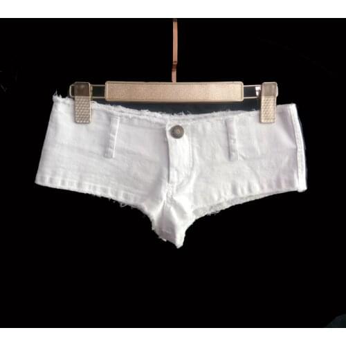 Sexy Women Tassel Low Rise Waist Hot Short Sexy Denim Booty Sexy Jeans Shorts Vintage Cute Micro Mini Short Club Wear Plus Size