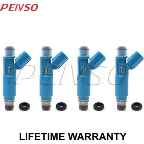 4x 23250-28020 23209-28020 fuel injector for TOYOTA NA CAMRY 01~06 SOLARA 98~02 HIGHLANDER 00~07 2.4L 2AZFE ACV20 ACV30 ACU2