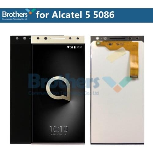 LCD Screen For Alcatel 5 5086 LCD Display for Alcatel 5086 5086Y 5086D LCD Assembly Touch Screen Digitizer Replacement Original