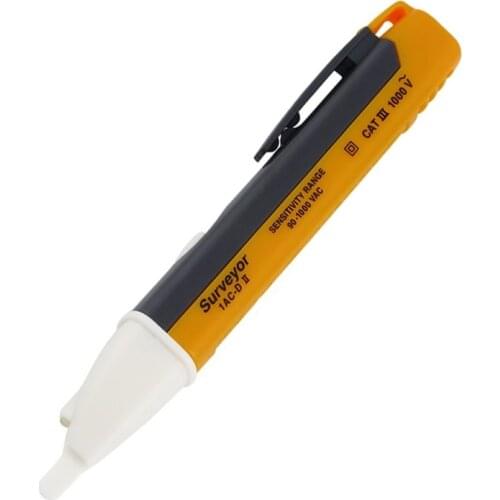 1PCS Electric indicator 90-1000V Socket Wall AC Power Outlet Voltage Detector Sensor Tester Pen LED light New Drop ship