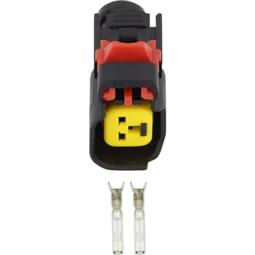 Electronic connector 2 pin injector plug car connector DJ7026Y-1.5-21 2P