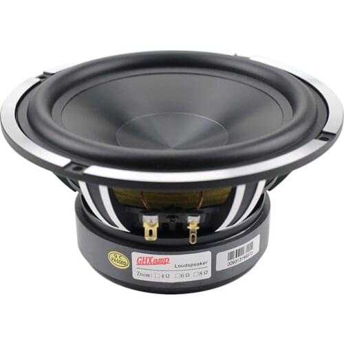 6.5 Inch 50W Bass Speaker Car Horn Woofer Cast Aluminum Frame Shock Ceramic Basin Waterproof Design 12L 1pcs