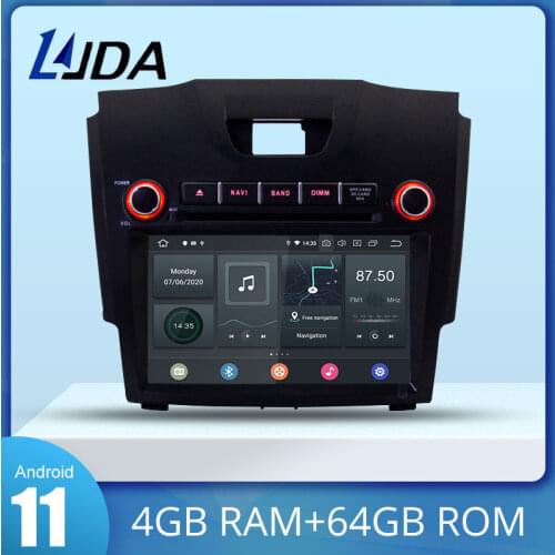LJDA Android 10.0 Car DVD Player for CHEVROLET S10 Trailblazer LT Colorado LTZ multimedia 2 Din Radio GPS Navigation WIFI 4G+64G
