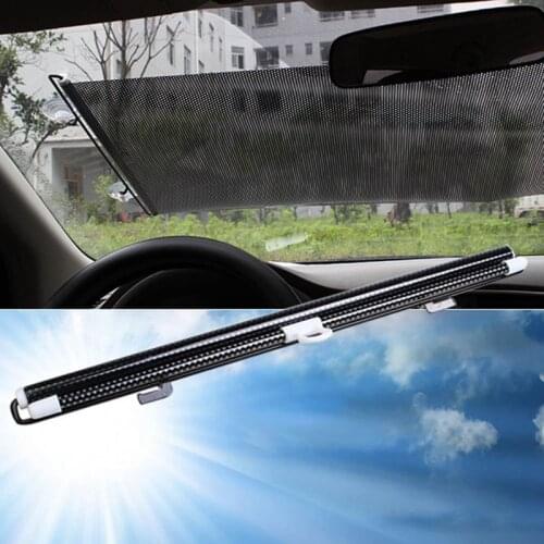Car Sun Visor Shade Cover Car Assessoires Interior Curtain Front Rear Side Window Sunshades PVC Auto Anti-UV Protection
