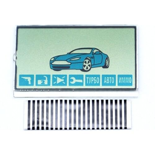 Free shipping Hot sale A61 Lcd display flexible cable for Starline A61 lcd remote controller zebra Stripes