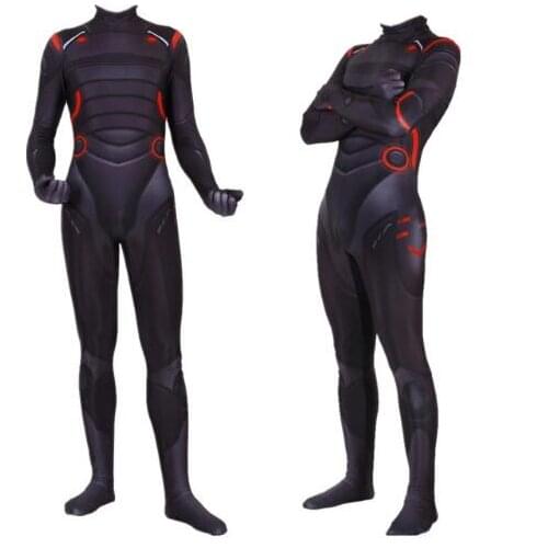 Free Shipping Adult Kids Game Cosplay Costume Omega Oblivion link Zentai Bodysuit Suit Jumpsuits Halloween Costume