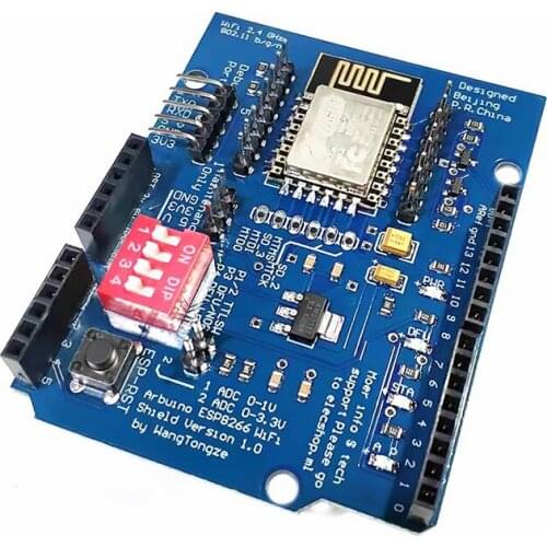 ESP8266 ESP-12E UART WIFI Wireless Shield Development Board For Arduino UNO R3 Circuits Boards Modules ONE