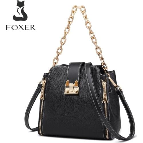 Женские клатчи на цепочке FOXER China At AliExpress