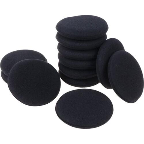 Hot sale 12pcs High Density Auto Detailing Applicator Pad Best For Waxing and Polishing Foam Sponge