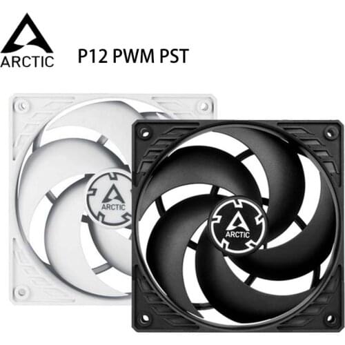 ARCTIC P12 PWM 12cm PC Case Cooling Fan 12mm CPU Radiator Cooler Fan FDB Bearing Intelligent Temperature Control 4Pin interface