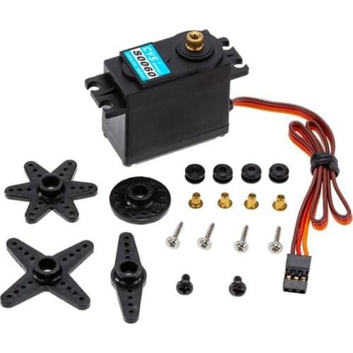 CYS S0060 6kg Metal Gear Analog Standard Servo for 1/10 Axial SCX10 Redcat RC Racing Car
