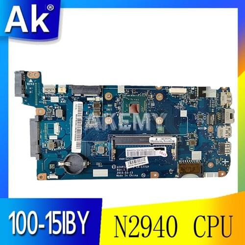 NEW FOR Lenovo 100-15IBY Motherboard AIVP1/AIVP2 LA-C771P with N2940 CPU ( for intel CPU ) Laptop motherboard tested 100% work