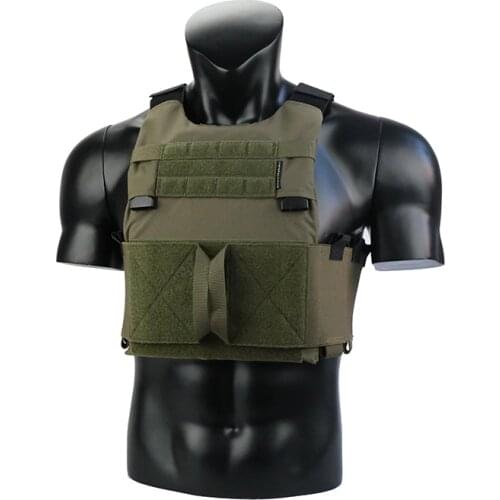 Delustering TwinFalcons LVOT119 High Vis Plate Carriers Ranger Green Airsoft CQB CQC Wargame Military Hunting Police TW-VT19