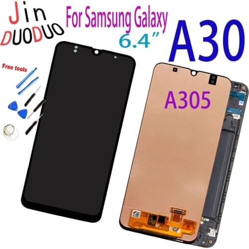 High Quality For Samsung Galaxy A30 LCD Touch Screen Display Digitizer Assembly With Free Tools