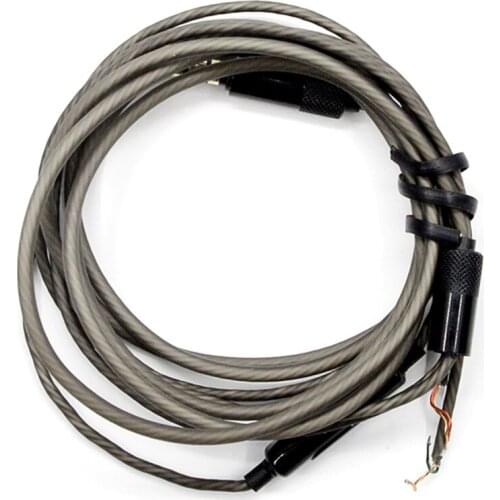 10 Pcs/Lot 1.2M FENGRU DIY Replacement wire Audio Cable Headphone Repair Headset Wire Earphone Maintenance Wire With Microphone