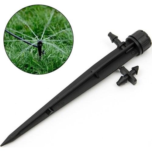 8 Hole Watering Inserting Aspersor drip irrigation Plant Flower Adjustable Sprinkler 360 degree Drippers maintenance equipment