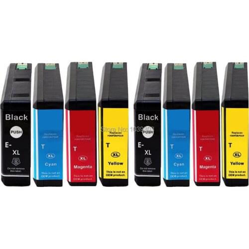 8 PK Hi-yield Compatible ink cartridge Epson T786XL786XL E786XL 786 for Epson WorkForce Pro WF-4630 4640 5110 5190 5620 5690